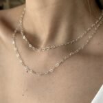 Corrente Elo Coração 40Cm