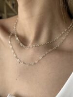 Corrente Elo Coração 40Cm