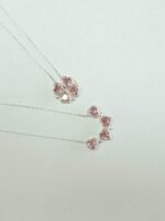 Colar Coração Trevo