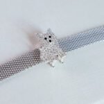 Pingente Dog Cravejado